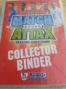 Topos Match Attack Trading Card Game Collector Binder Over 200 Cards 2007/08 - Picture 1 of 17