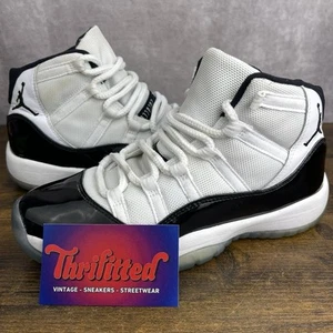 Jordan 11 Retro 2018 Mid Concord Size 5 GS / 6.5W 378038-100 Youth Shoes OG Rare - Picture 1 of 8