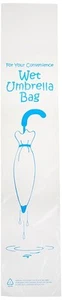 Long Plastic Wet Umbrella Bag 7" x 35" + 1.5" Lip Clear | 1000/Case - Picture 1 of 2