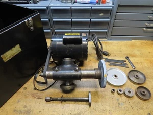 Dumore 57-021 tool post grinder 3/4 HP 5X-350-0064 spindle case MOTOR ONLY HUMS - Picture 1 of 24