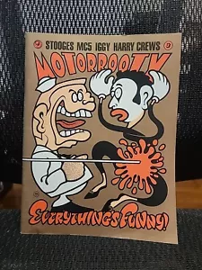 Motorbooty Magazine 5 Winter 1990 MC5 Iggy Pop Stooges Detroit Rock - Picture 1 of 1