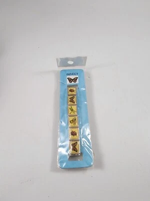 12 Dijes Escarabajo/Mariposa/Libélula/Ladybug Pulsera Dije Insectos Insectos Foto 1 de 4