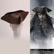 Pirates of the Caribbean Jack Sparrow Tri Corner Buccaneer Hat Cosplay New