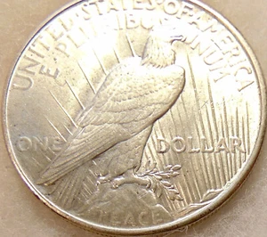 1935-P Dollaro Argento Pace - Data Migliore VAM 1-G - Bella Moneta UNC - SPEDIZIONE GRATUITA - Foto 1 di 5