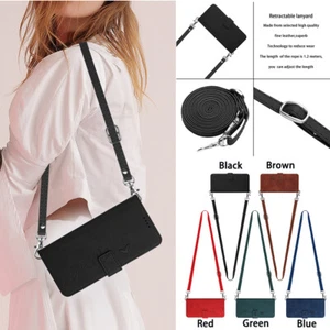 New Magnetic Flip Leather Wallet Case Cover For iPhone 15 Pro Max 14 13 XR X 7 - Picture 1 of 37