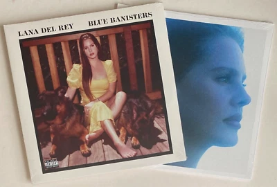 LANA DEL REY * BLUE BANISTERS * EXCLUSIVE WHITE + YELLOW VINYL SET * BN & OOP! - Image 1 of 4