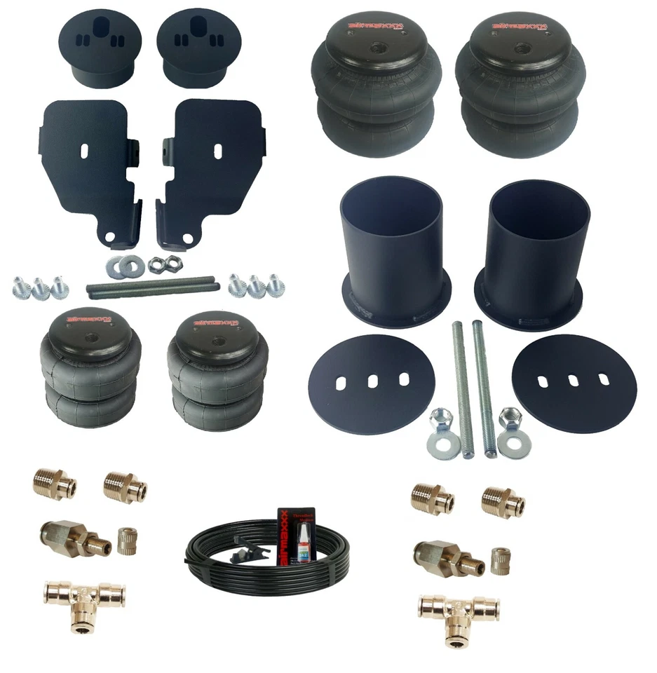 3/8 英寸前后 Air Ride 悬架袋支架套件适用于 1965 - 70 Impala Caprice — 第 1/4 张图片