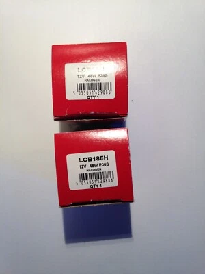 2 X  12 Volt 48W BPF SC P36S base Head, Spot & Fog bulb - Image 1 of 4