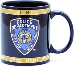 Tazza caffè NYPD con licenza ufficiale dal dipartimento di polizia di New York - Foto 1 di 12