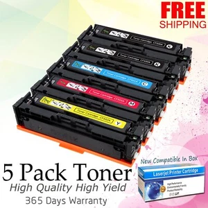 5P For HP LaserJet Pro M254dw M281cdw M281fdw MFP Color Toner CF500A 202A ink - Picture 1 of 8
