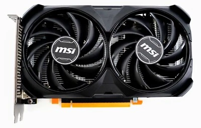 MSI GeForce RTX 4060 Ventus 2X Black 8G OC GDDR6 Dual Fan Graphics Card - Image 1 of 4