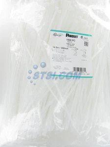Panduit Pan-Ty Nylon Cable Ties, Standard 14.5", 1000 PK, PLT4S-M ~STSI - Bild 1 von 2