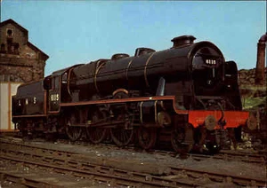 EISENBAHN British Railways locomotora locomotora locomotora de vapor tren de vapor "Royal Scot" postal - Imagen 1 de 2