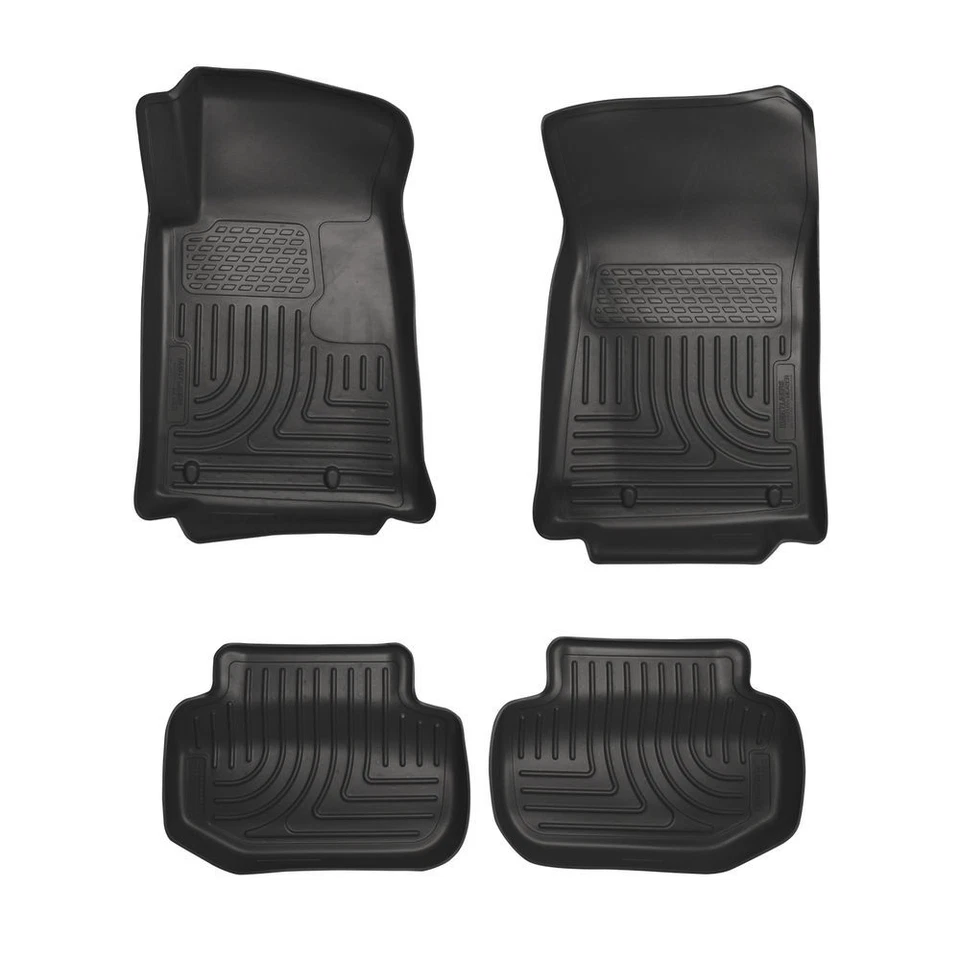 Alfombrillas negras delanteras traseras HUSKY 98121 WeatherBeater para Chevrolet Camaro 10-15 Foto 1 de 4
