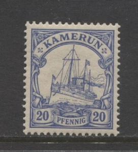 Germany colonies 1900 CAMEROUN  20 Pfennig Yacht issue mint** $ 88.00 - Picture 1 of 1