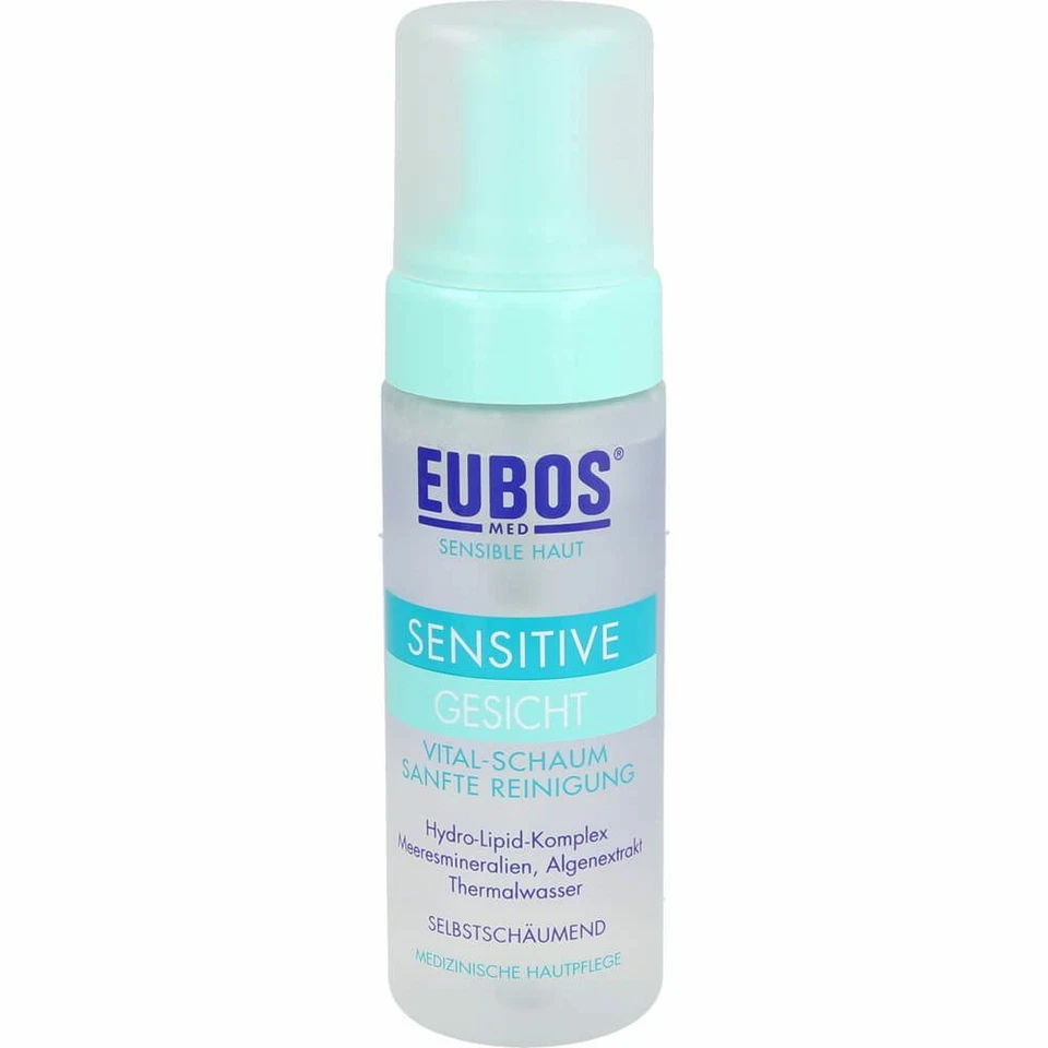 EUBOS SENSITIVE Vital Schaum Gesichtsreinigung 150 ml PZN02180259 - Bild 1 von 1
