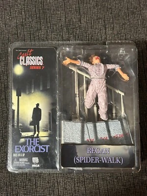 FIGURA SELLADA NECA CULT CLASSICS THE EXORSIST SPIDER-WALK REGAN VARIANTE SANGRE Foto 1 de 4