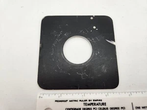 Unbranded Lens Board 34.5mm Copal 0 Hole 3-5/8" x 3-5/8" Square - Picture 1 of 4