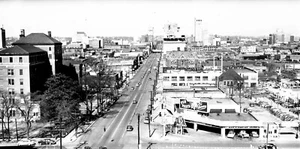 0BB078 NEG/RP 1952 BIRMINGHAM AL BIRDSEYE VIEW - Picture 1 of 1