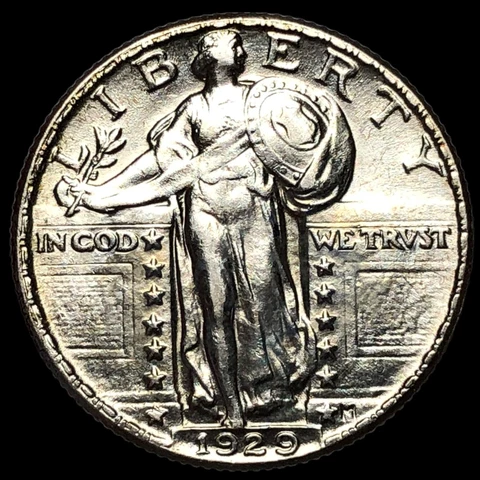 1929 P Standing Liberty Quarter  E9943 Cover