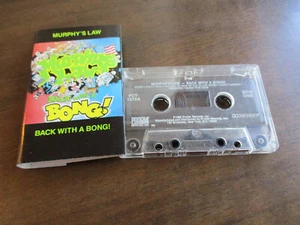 MURPHY'S LAW - Back With A Bong! - 1989 Profile Cassette Tape VG $9.95 - Picture 1 of 2