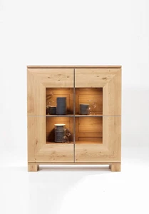 Vitrine Varus by Scholtissek Geschirrschrank Eiche Schrank NEU mit Rechnung - Bild 1 von 1