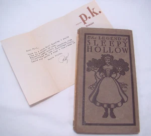 The Legend of Sleepy Hollow Irving Hardcover Book 1897 PK Thomajan Philip Reed - Picture 1 of 10