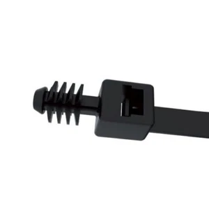 Encuadernación de cable para montaje de orificios ciegos 190 mm color nailon natural 5 piezas - Imagen 1 de 2