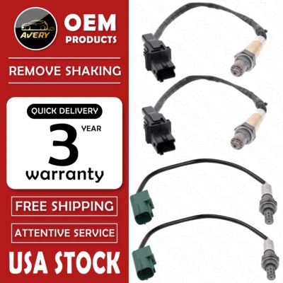 ✅ Up+Down 4 Oxygen O2 Sensors For 2004-2007 Nissan Murano 3.5L 234-5060 234-4297 — 第 1/4 张图片