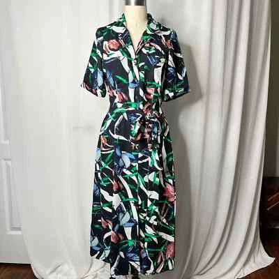 Vestido Camisa Walter Baker Valencia Botón Frontal Medianoche Nuevo con Etiquetas Foto 1 de 4