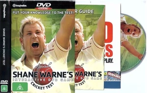 Shane Warne's Cricket Test Interactive DVD Game - Picture 1 of 1