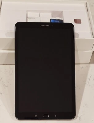 SAMSUNG Galaxy Tab A SM-T580NZKMXAR 10.1" 16GB Wi-Fi Tablet 32GB SD Card Black - Image 1 of 4