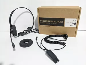 Addasound Crystal SR2731 USB Wired Binaural Headset - Zdjęcie 1 z 4