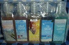 Bath And Body Works 5 Pack Deep Cleansing With Shea Extract Hand Soap 8 Oz Ea.