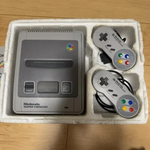 Nintendo Super Famicom Console Bundle 5 Games Controllers SNES SFC Japan Tested - Picture 1 of 9