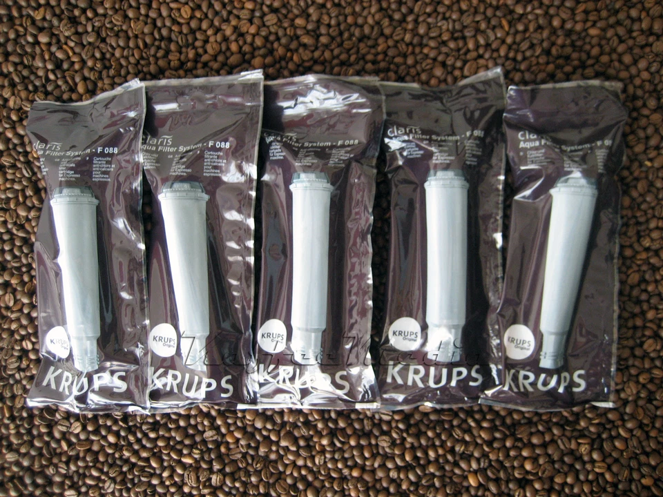 5 x KRUPS Claris Wasserfilter F 088 01 *** Orchestro / XP / EA *** NEU