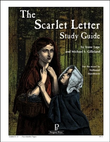 THE SCARLET LETTER STUDY GUIDE By Irene Lape & Michael S. Gilleland *Excellent* - Image 1 of 1