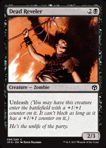 x1 Dead Reveler - Iconic Masters - NM - MTG - Image 1 of 1