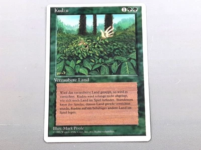 MTG - 3.ED. UNLIMITED (FWB/'95) - KUDZU - KUDZU / NEVER PLAYED / NM - Bild 1 von 4