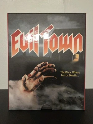 Evil Town Blu-ray Vinegar Syndrome With Slipcover & Poster Dash Edition - Image 1 of 4