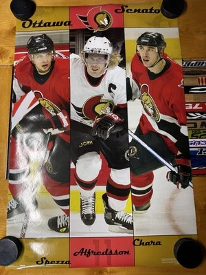 Vintage 2005 Costacos Brothers OTTAWA SENATORS Team Full Size NHL Hockey Poster - Image 1 of 4