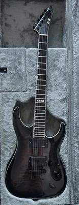 ESP E-II Horizon NT-II STBLKSB EMG, Neuwertig, mit Koffer! - Bild 1 von 4
