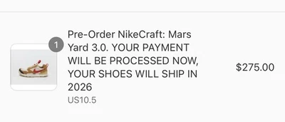 Nike x Tom Sachs Mars Yard 3.0 Talla 10.5 Para hombres - PREVENTA - ¡ENVÍO 2026! Foto 1 de 4