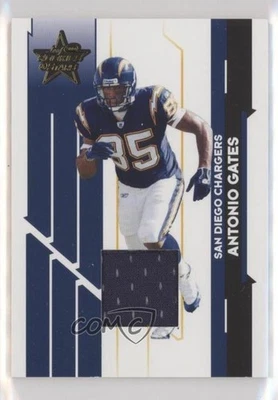 2006 Leaf Rookies & Stars Materials Antonio Gates #84 - Image 1 of 2