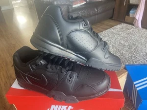 Nike Cross Trainer Low Triple Black Uk Size 11 - Picture 1 of 12