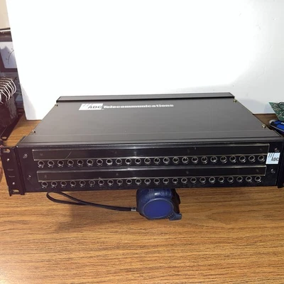 ADC 1/4” TRS  # PPA3-14MKIINO 48 Port QCP Style Audio Patch Bay Panel - Image 1 of 4