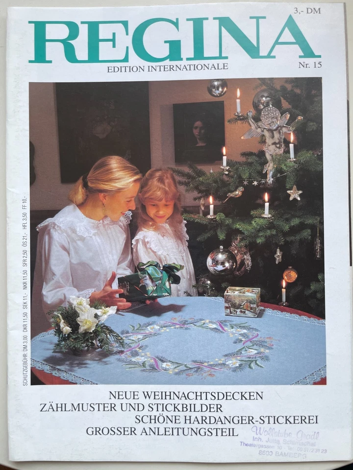 Regina No 15 Knitting Crochet With Instructions Vintage - Image 1 of 4