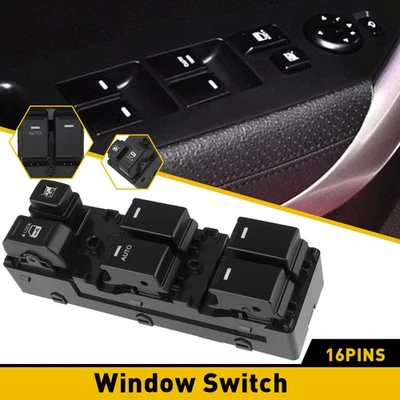 Interruptor de puerta de ventana eléctrica Front Master Fit 2012 2010 2011 2013 2014 KIA Sorento Foto 1 de 4