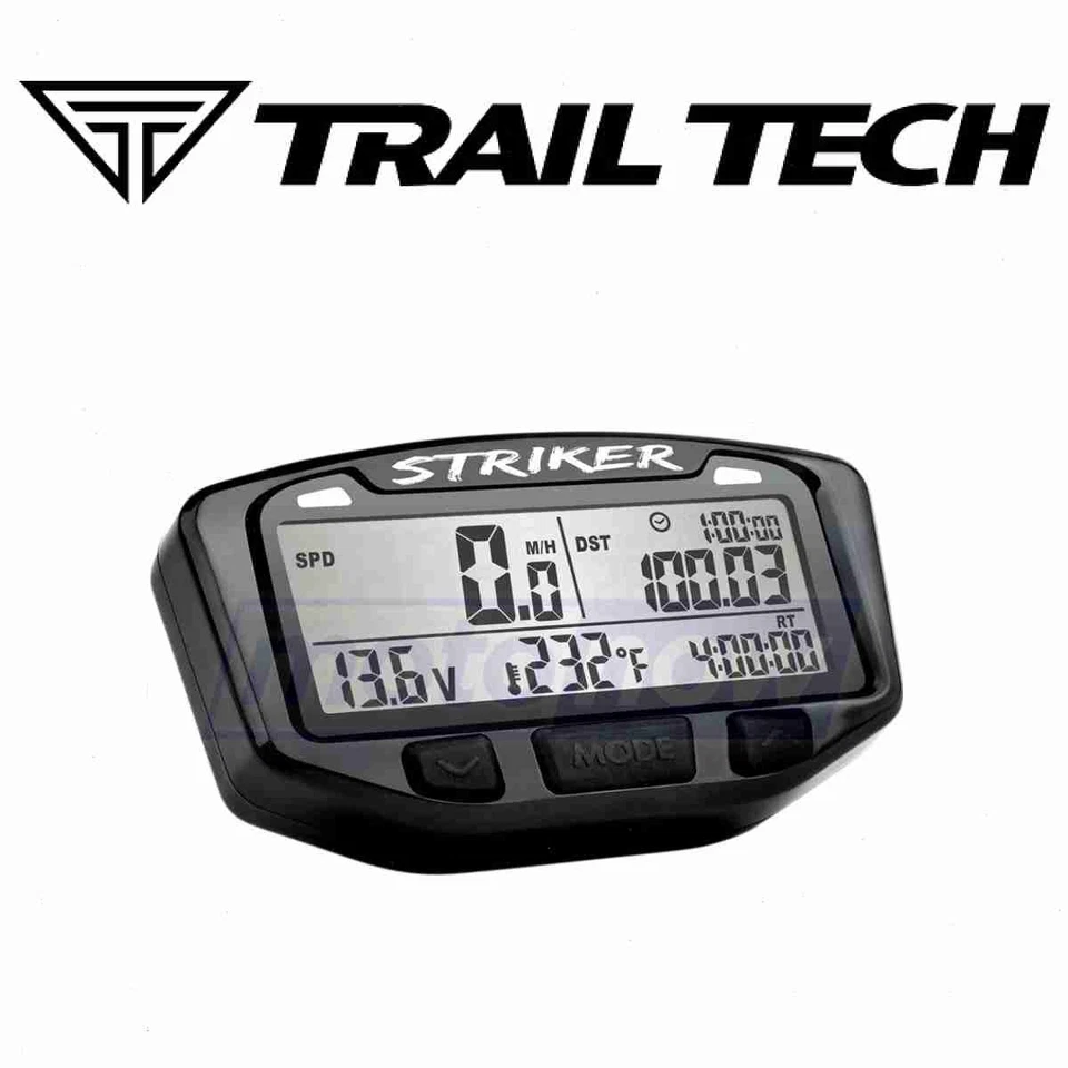 Trail Tech Striker Digital Gauge for 2000-2006 KTM 400 EXC - Electrical wi Foto 1 de 4