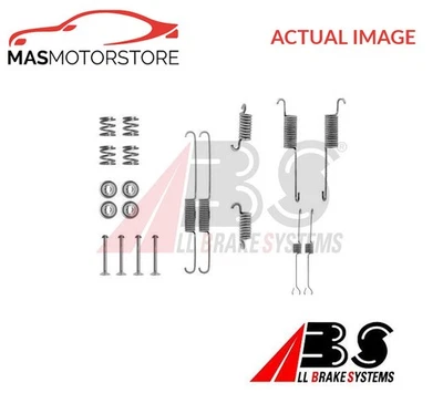 BRAKE DRUM SHOES FITTING KIT REAR ABS 0615Q FOR FORD SIERRA - Image 1 of 4